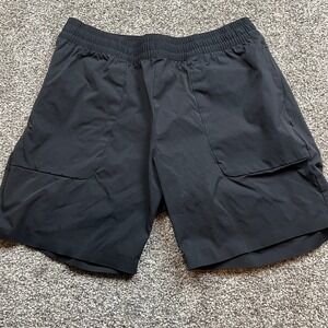 PROOF Shorts Mens‎ L Black Nylon Blend Athletic golf pockets